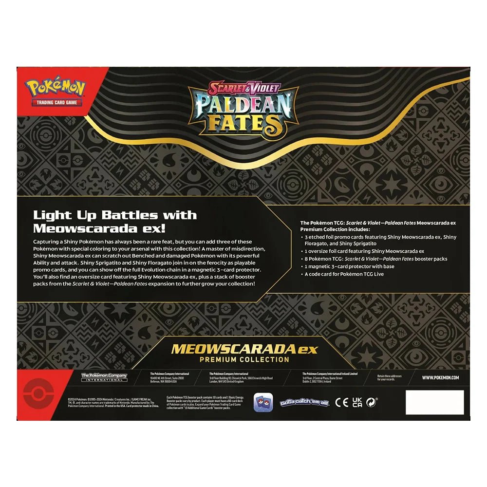 Pokémon TCG - Paldean Fates Premium Collection Box Meowscarada (pre-order) - Pokéreus