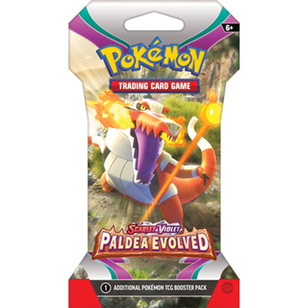 Pokémon TCG - Scarlet & Violet Paldea Evolved Sleeved Booster Pack - Pokéreus