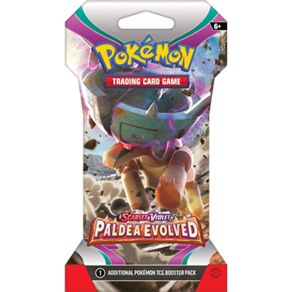 Pokémon TCG - Scarlet & Violet Paldea Evolved Sleeved Booster Pack - Pokéreus
