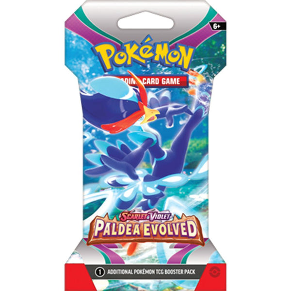 Pokémon TCG - Scarlet & Violet Paldea Evolved Sleeved Booster Pack - Pokéreus