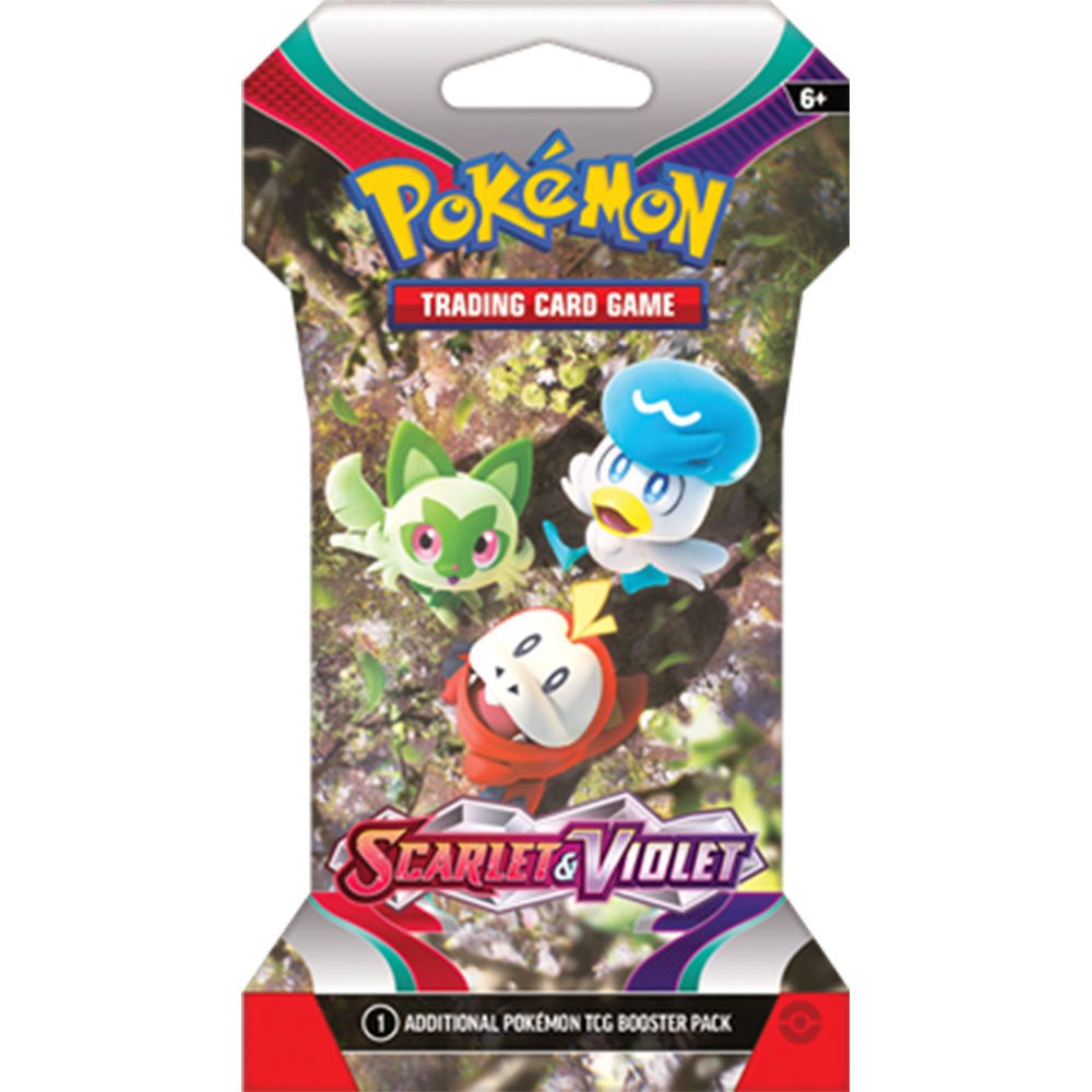 Pokémon TCG - Scarlet & Violet Sleeved Booster Pack - Pokéreus