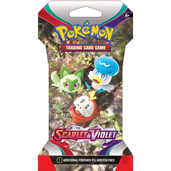 Pokémon TCG - Scarlet & Violet Sleeved Booster Pack - Pokéreus