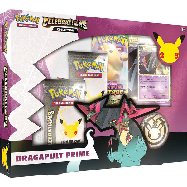 Pokémon TCG - Sword & Shield 25th Celebrations Dragapult Prime Box - Pokéreus