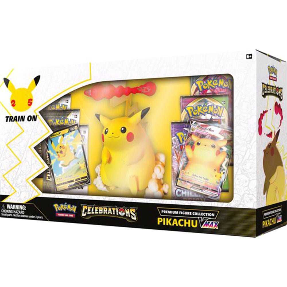 Pokémon TCG - Sword & Shield 25th Celebrations Pikachu VMAX box - Pokéreus